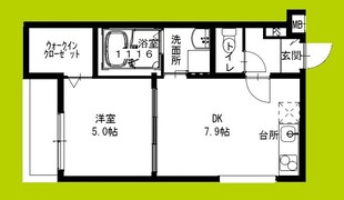 フジパレス沢ノ町駅南の物件間取画像